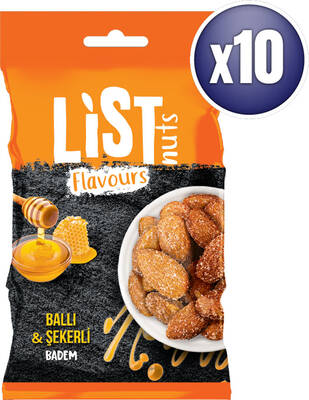 Ballı & Şekerli Badem 10 x 30 g