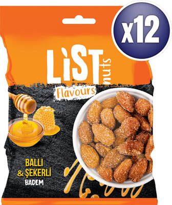 Ballı & Şekerli Badem 12 x 100 g