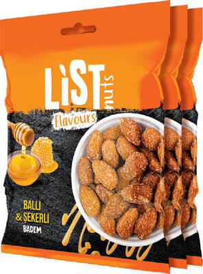 Ballı & Şekerli Badem 3 x 100 g