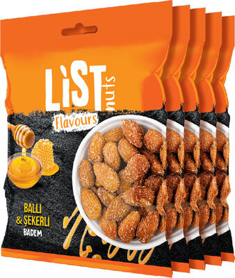 Ballı & Şekerli Badem 5 x 100 g