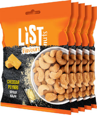 Cheddar Soslu Kaju 5 x 100 g