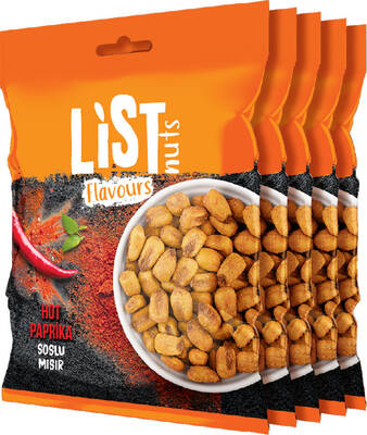 Hot Paprika Soslu Mısır 5 x 75 g