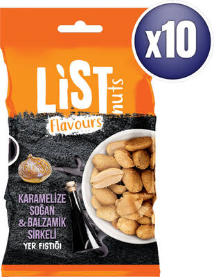 Karamelize Soğan & Balzamik Sirkeli Yer Fıstığı 10 x 30 g