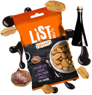 Karamelize Soğan & Balzamik Sirkeli Yer Fıstığı 30 g