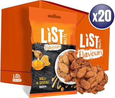 Ballı & Şekerli Badem 20 x 30 g