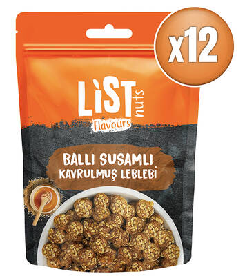 List Flavours Ballı Susamlı Leblebi 12 x 120 G