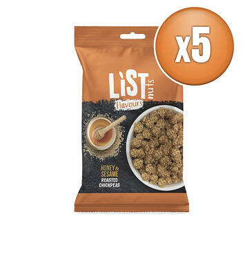 List Flavours Ballı Susamlı Leblebi 5 x 30 G