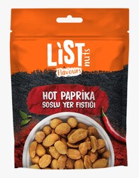 List Flavours - List Flavours Hot Paprika Soslu Yer Fıstığı 110 g