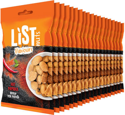 Hot Paprika Soslu Yer Fıstığı 20 x 30 g