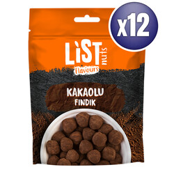 List Flavours - List Flavours Kakaolu Fındık 12 x 90 g 