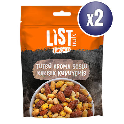 List Flavours Tütsü Soslu Karışık Kuruyemiş 2 x 150 g