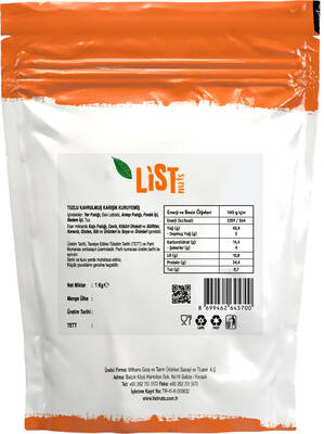 Kavrulmuş Karışık Kuruyemiş 1 Kg