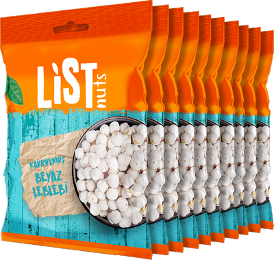 List Nuts Beyaz Leblebi 10 x 90 g