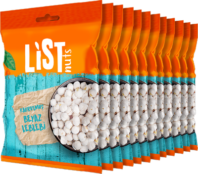 List Nuts Beyaz Leblebi 12 x 90 g