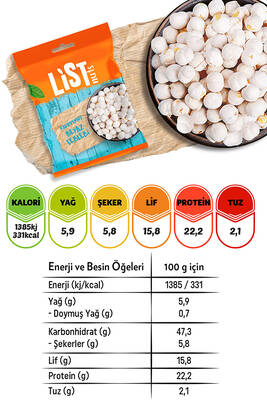 List Nuts Beyaz Leblebi 12 x 90 g
