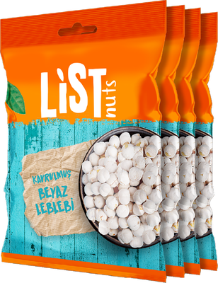 List Nuts Beyaz Leblebi 4 x 90 g
