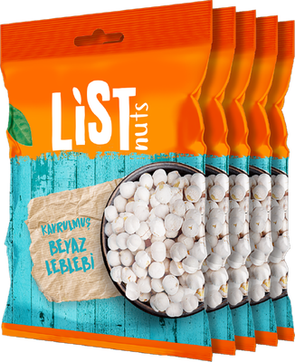List Nuts Beyaz Leblebi 5 x 90 g