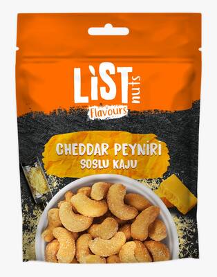 List Flavours Cheddar Soslu Kaju 100 g