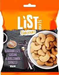 List Flavours - List Flavours Karamelize Soğan & Balzamik Sirkeli Kaju 100 g