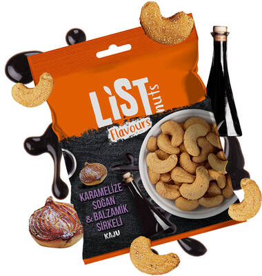 List Flavours Karamelize Soğan & Balzamik Sirkeli Kaju 100 g