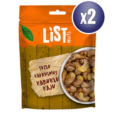 List Nuts Kabuklu Kaju 2 x 70 g