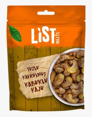 List Nuts Kabuklu Kaju 70 g