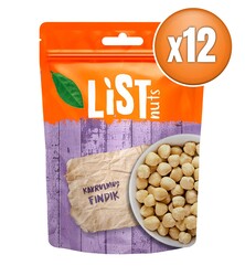 List Nuts - List Nuts Kavrulmuş Fındık 12 x 140 g