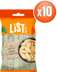 List Nuts Kavrulmuş Kabak Çekirdeği 10 x 40 g - Thumbnail