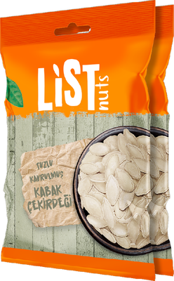 List Nuts Kavrulmuş Kabak Çekirdeği 2 x 180 g