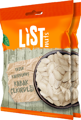 List Nuts Kavrulmuş Kabak Çekirdeği 2 x 90 g