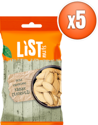 List Nuts Kavrulmuş Kabak Çekirdeği 5 x 40 g - Thumbnail