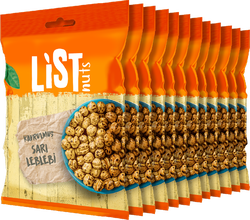 List Nuts Kavrulmuş Sarı Leblebi 12 x 90 g - Thumbnail