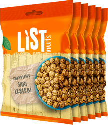 List Nuts Kavrulmuş Sarı Leblebi 6 x 90 g - Thumbnail