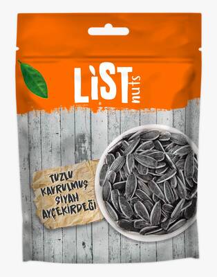 List Nuts Kavrulmuş Siyah Ayçekirdeği 150 g