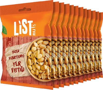List Nuts Kızarmış Yer Fıstığı 12 x 150 g