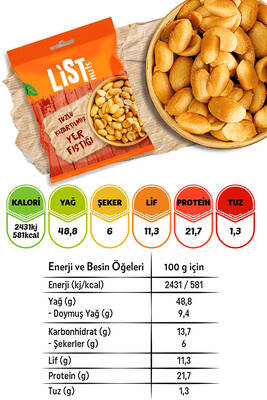 List Nuts Kızarmış Yer Fıstığı 12 x 150 g