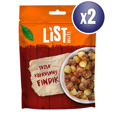 List Nuts Tuzlu Fındık 2 x 80 g