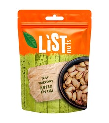 List Nuts - List Nuts Tuzlu Kavrulmuş Antep Fıstığı 140 g