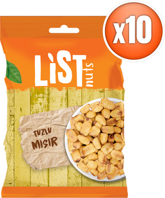List Nuts Tuzlu Mısır 10 x 75 g