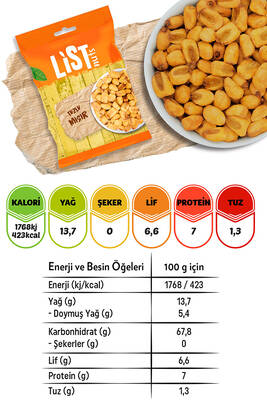 List Nuts Tuzlu Mısır 5 x 180 g