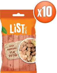 List Nuts Tuzlu Yer Fıstığı 10 x 35 g - Thumbnail