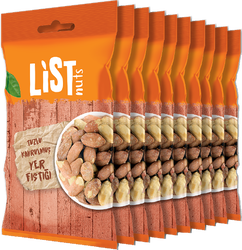 List Nuts Tuzlu Yer Fıstığı 10 x 35 g - Thumbnail