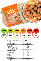 List Nuts Tuzlu Yer Fıstığı 5 x 75 g - Thumbnail