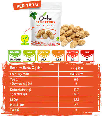 Vegan Dut Kurusu 35 g