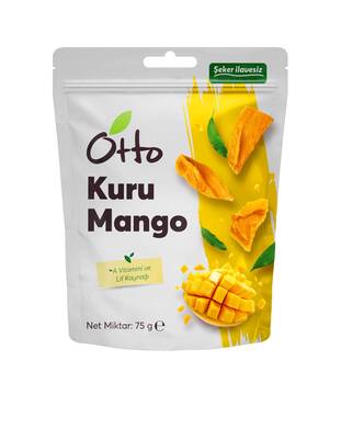 Otto Dried Fruits Kuru Mango 75 gr Otto Dried Fruits Kuru Mango 75 gr