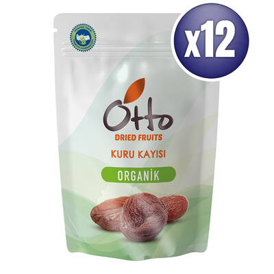 Otto Dried Fruits Organik Gün Kurusu 12 x 150 g