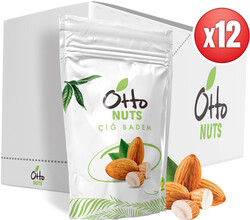 Vegan Çiğ Badem 12 x 40 g - Thumbnail