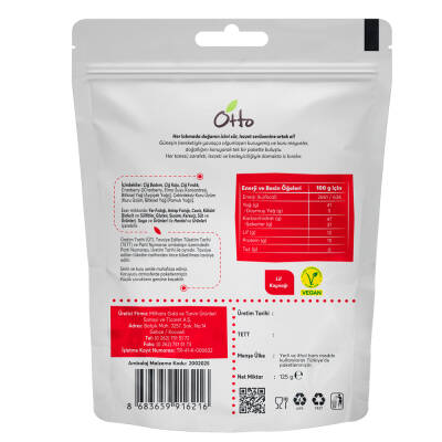 Otto Nuts Çiğ Karışık Kuruyemiş 125 G