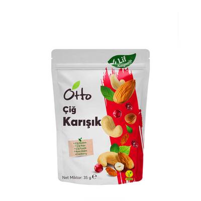 Otto Nuts Çiğ Karışık Kuruyemiş 35 G