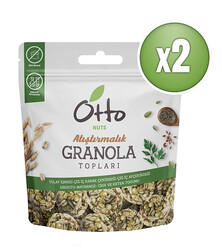 Otto Nuts - Otto Nuts Maydonozlu Dere Otlu Granola Topları 2 x 25 g Otto Nuts - Otto Nuts Maydonozlu Dere Otlu Granola Topları 2 x 25 g